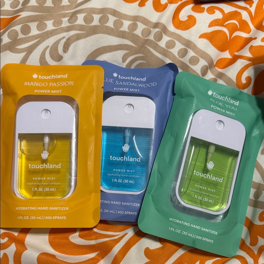 Touchland Hydrating Hand Sanitizer Trio